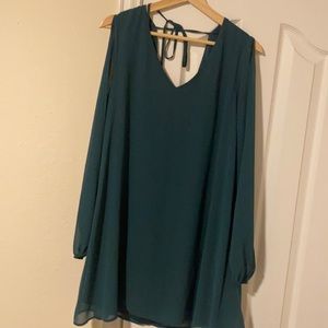 Emerald Green Dress